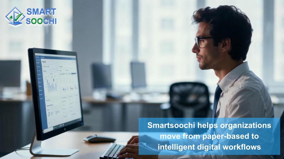 Smartsoochi, which redefine how businesses track, verify, and improve their daily operations